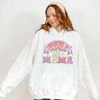 Mama Mushrooms And Rainbow Mother's Day Unisex Crewneck T-Shirt Sweatshirt Hoodie