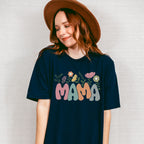 Mama Flowers Mother's Day Unisex Crewneck T-Shirt Sweatshirt Hoodie