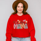 Mama Flowers Mother's Day Unisex Crewneck T-Shirt Sweatshirt Hoodie