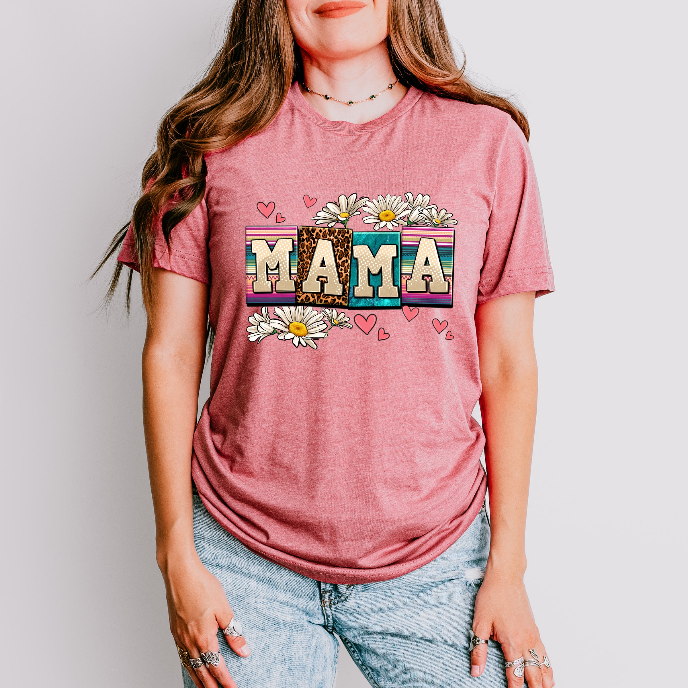 Mama Mother's Day Unisex Crewneck T-Shirt Sweatshirt Hoodie