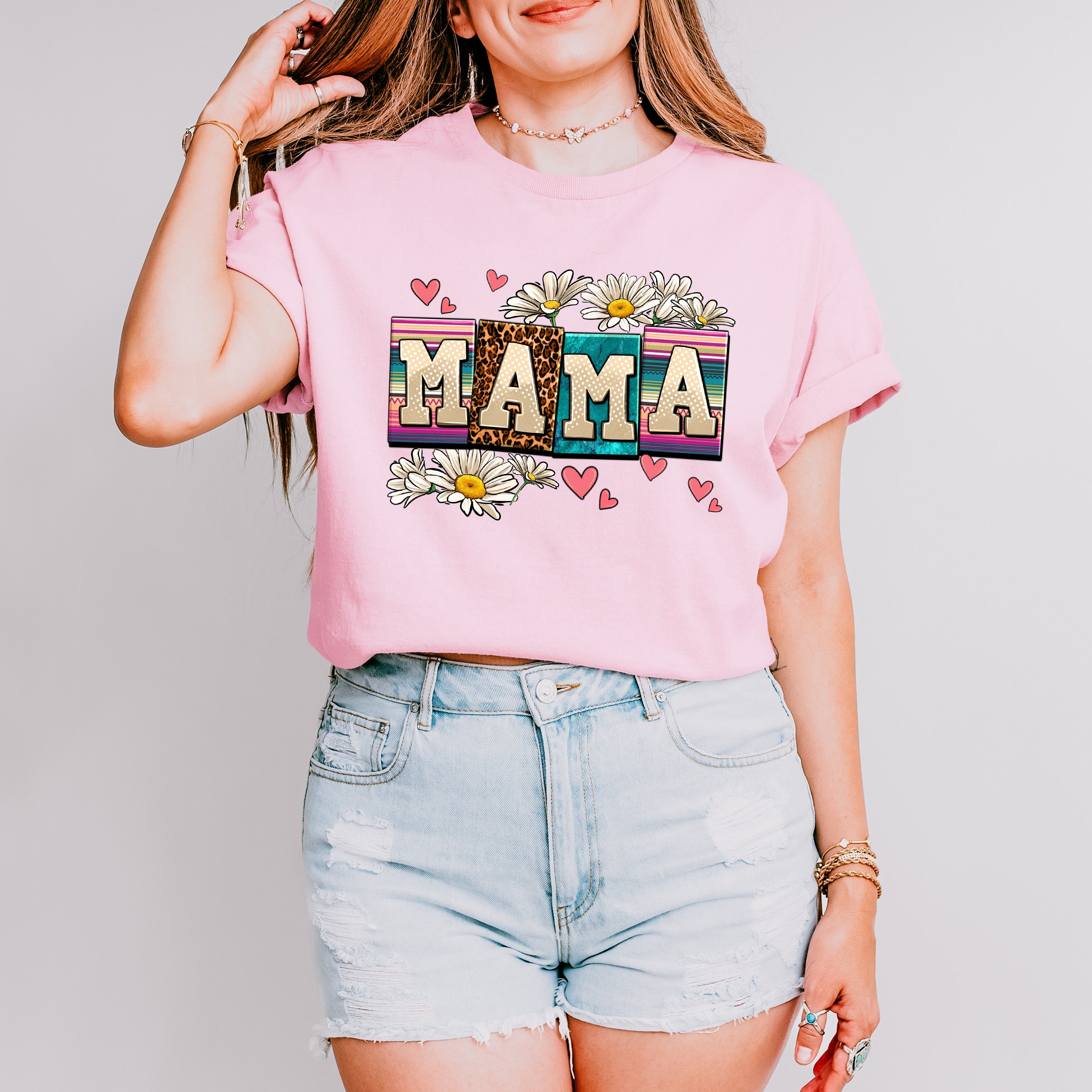 Mama Mother's Day Unisex Crewneck T-Shirt Sweatshirt Hoodie