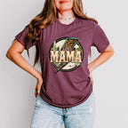 Mama Leopard Lightning Mother's Day Unisex Crewneck T-Shirt Sweatshirt Hoodie