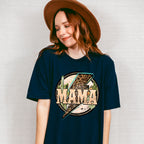 Mama Leopard Lightning Mother's Day Unisex Crewneck T-Shirt Sweatshirt Hoodie