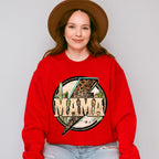 Mama Leopard Lightning Mother's Day Unisex Crewneck T-Shirt Sweatshirt Hoodie