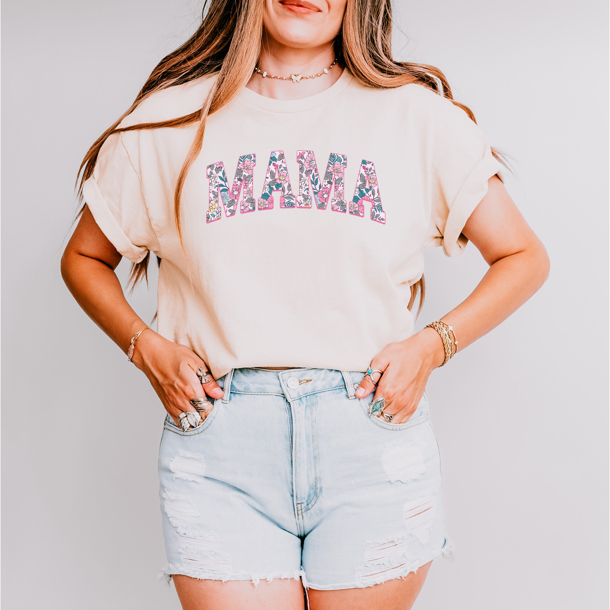 Mama Mother's Day Unisex Crewneck T-Shirt Sweatshirt Hoodie