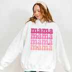 Pink Mama Mama Mama Mother's Day Unisex Crewneck T-Shirt Sweatshirt Hoodie