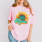 Mama Sunflower Mother's Day Unisex Crewneck T-Shirt Sweatshirt Hoodie