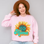 Mama Sunflower Mother's Day Unisex Crewneck T-Shirt Sweatshirt Hoodie