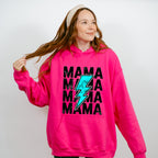 Mama Blue Lightning Mother's Day Unisex Crewneck T-Shirt Sweatshirt Hoodie