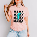 Mama Blue Lightning Mother's Day Unisex Crewneck T-Shirt Sweatshirt Hoodie