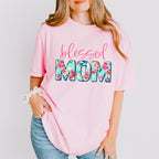 Blessed Mom Mother's Day Unisex Crewneck T-Shirt Sweatshirt Hoodie