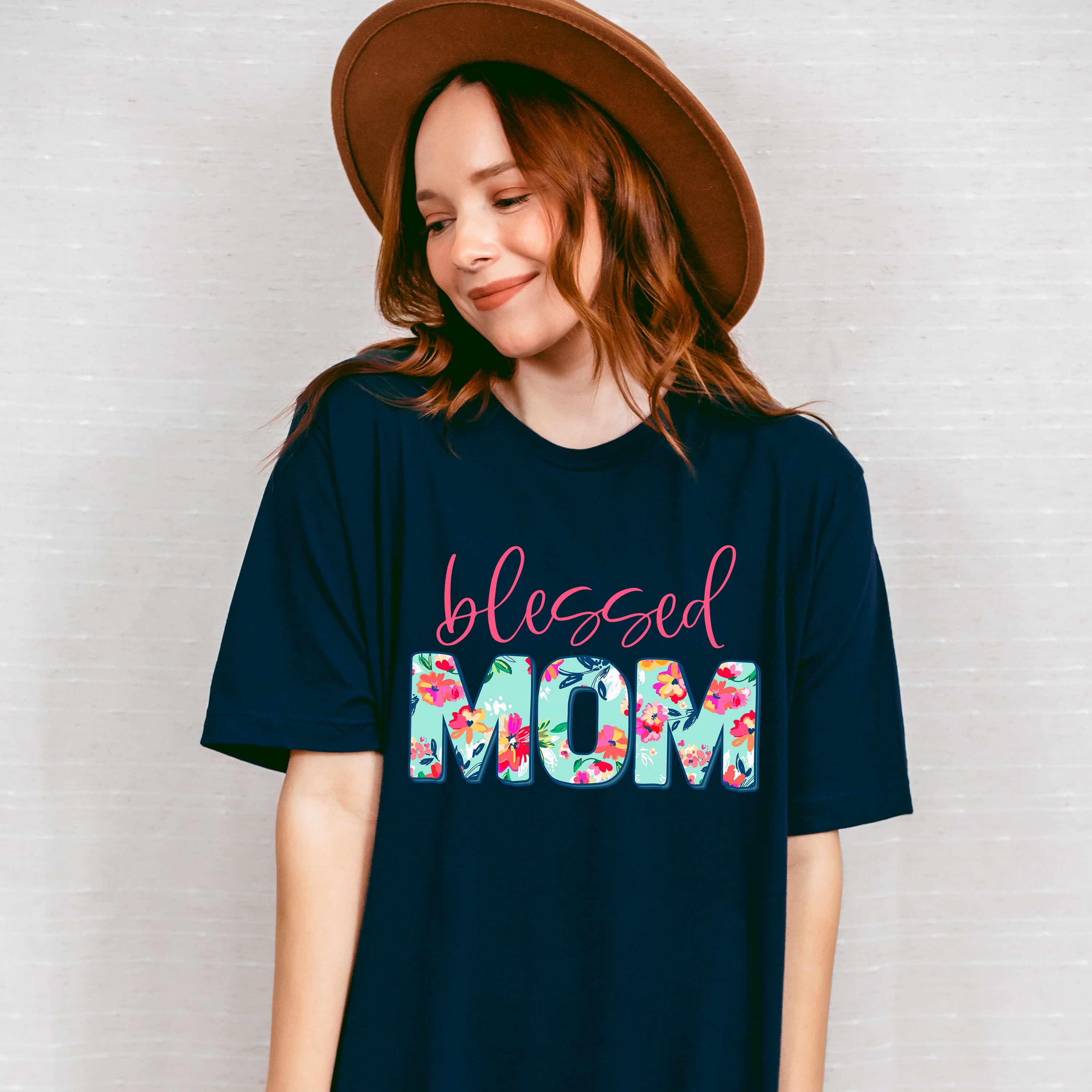 Blessed Mom Mother's Day Unisex Crewneck T-Shirt Sweatshirt Hoodie