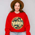 Mama Circle Butterflies Mother's Day Unisex Crewneck T-Shirt Sweatshirt Hoodie