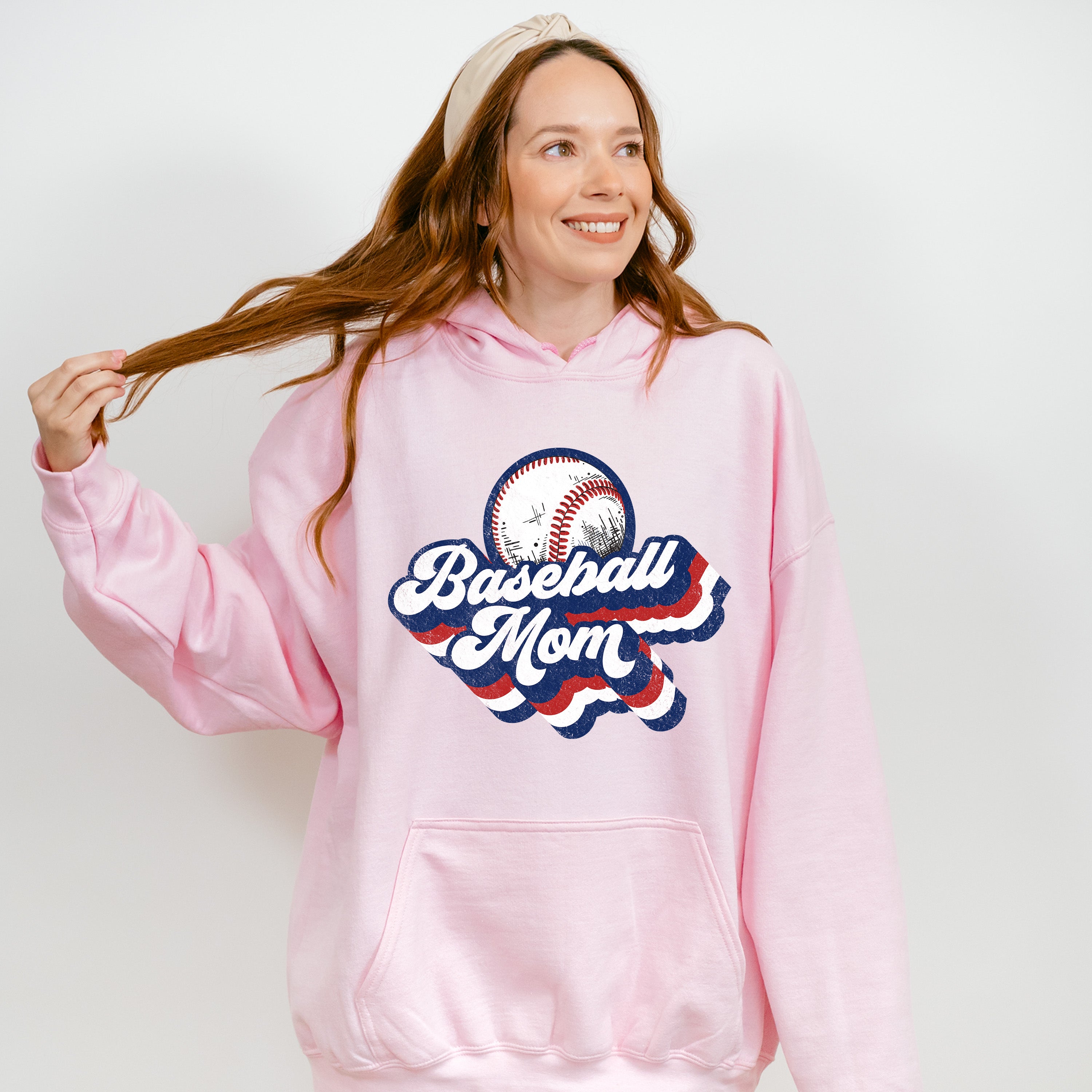 Baseball Mom Mother's Day Unisex Crewneck T-Shirt Sweatshirt Hoodie