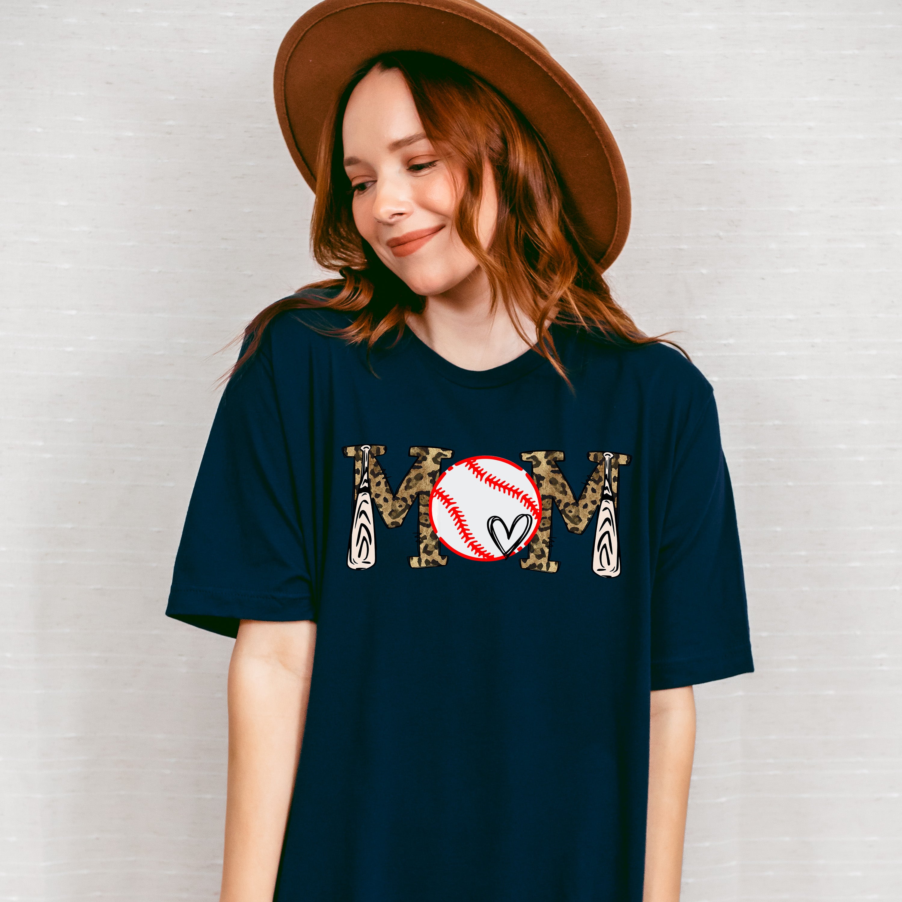 Mom Baseball Mother's Day Unisex Crewneck T-Shirt Sweatshirt Hoodie