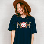 Mom Baseball Mother's Day Unisex Crewneck T-Shirt Sweatshirt Hoodie