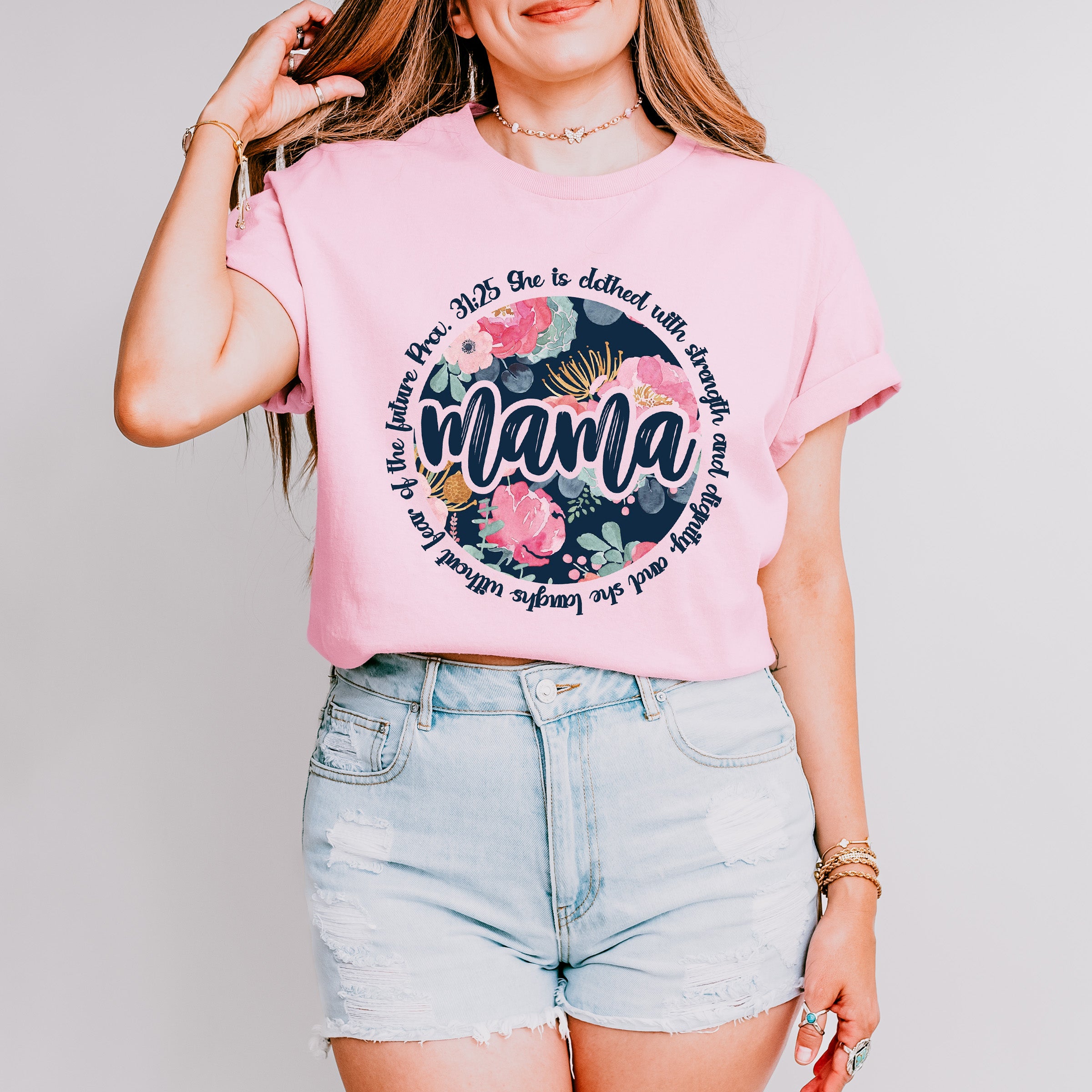 Mama Mother&#39;s Day Unisex Crewneck T-Shirt Sweatshirt Hoodie