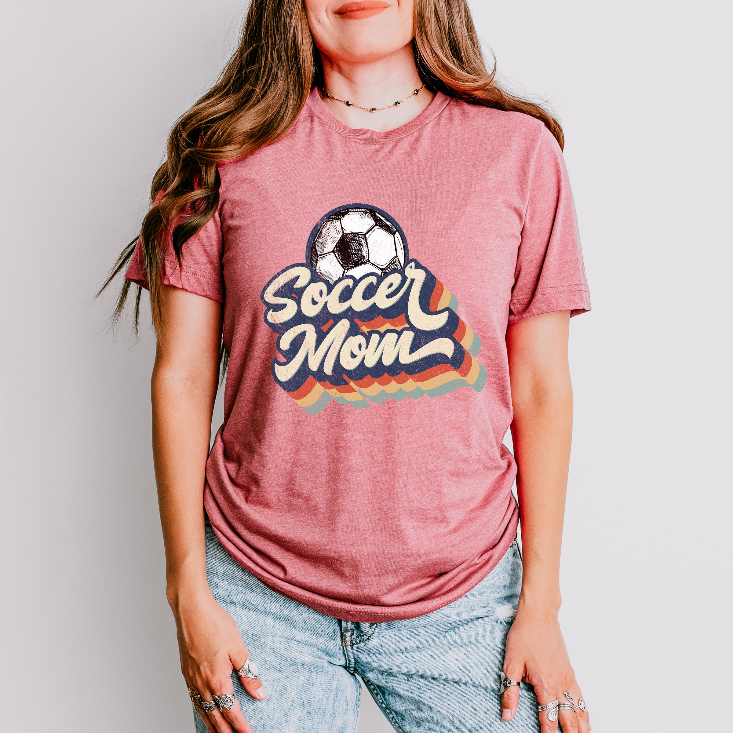 Soccer Mom Mother's Day Unisex Crewneck T-Shirt Sweatshirt Hoodie