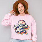 T-Ball Mom Mother's Day Unisex Crewneck T-Shirt Sweatshirt Hoodie