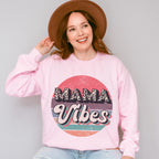 Mama Vibes Mother's Day Unisex Crewneck T-Shirt Sweatshirt Hoodie
