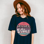 Mama Vibes Mother's Day Unisex Crewneck T-Shirt Sweatshirt Hoodie