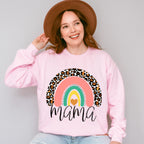 Mama Rainbow Mother's Day Unisex Crewneck T-Shirt Sweatshirt Hoodie