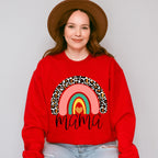 Mama Rainbow Mother's Day Unisex Crewneck T-Shirt Sweatshirt Hoodie