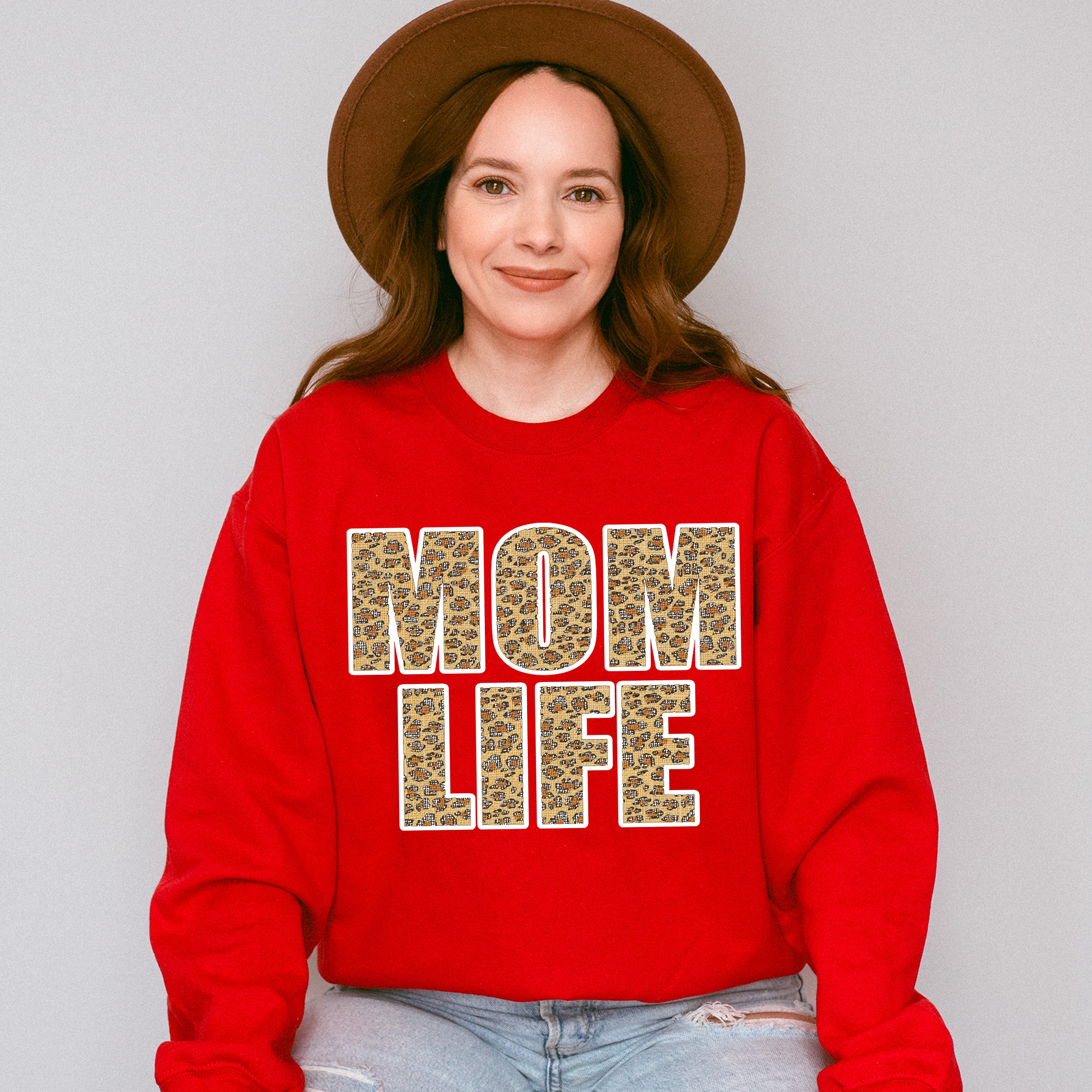 Mom Life Mother&#39;s Day Unisex Crewneck T-Shirt Sweatshirt Hoodie