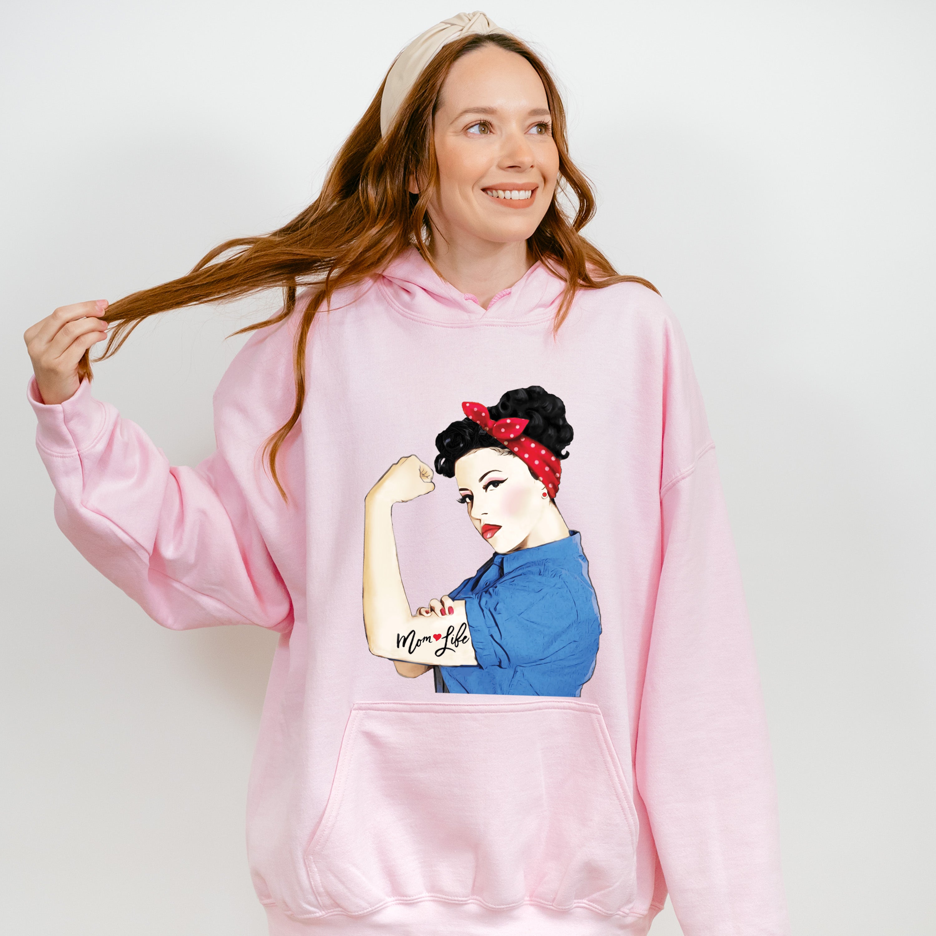 Mom Life Mother's Day Unisex Crewneck T-Shirt Sweatshirt Hoodie