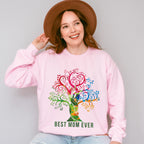 Best Mom Ever Mother's Day Unisex Crewneck T-Shirt Sweatshirt Hoodie