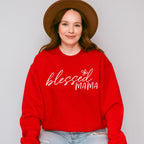 Blessed Mama Mother's Day Unisex Crewneck T-Shirt Sweatshirt Hoodie