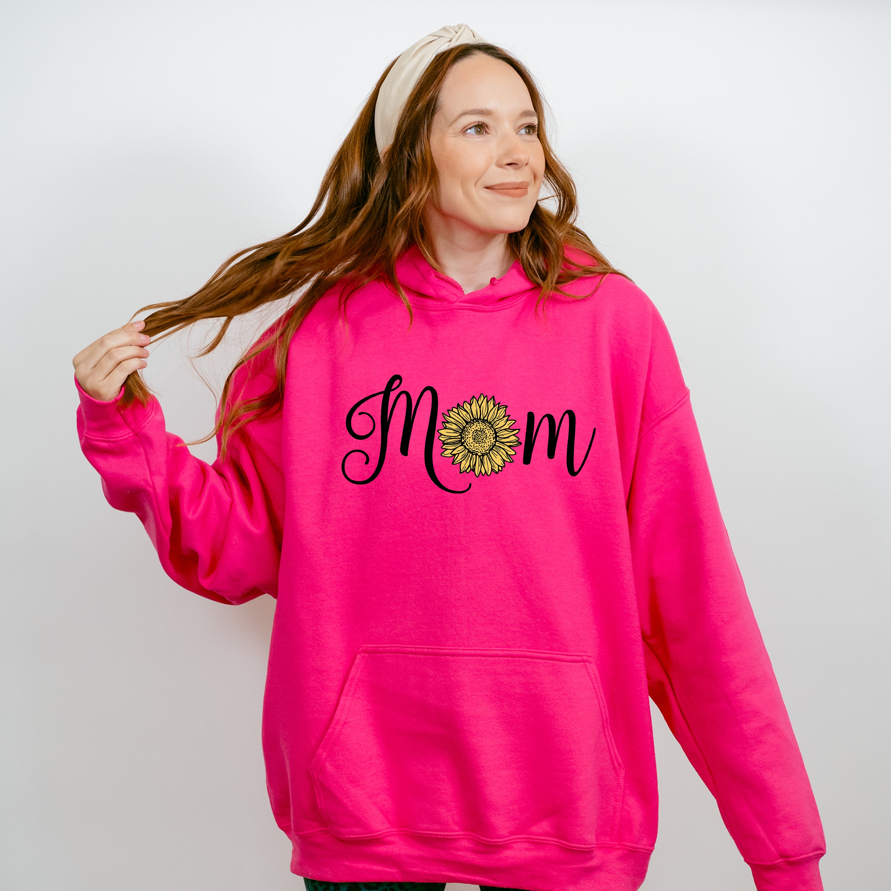 Mom Sunflower Mother's Day Unisex Crewneck T-Shirt Sweatshirt Hoodie