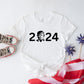 2024 Trump Theme Unisex Crewneck T-Shirt Sweatshirt Hoodie