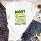 Daddy Knows Everything Father's Day Unisex Crewneck T-Shirt Sweatshirt Hoodie