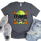 Tennis Dad Father's Day Unisex Crewneck T-Shirt Sweatshirt Hoodie