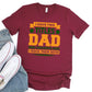 Two Titles Father's Day Unisex Crewneck T-Shirt Sweatshirt Hoodie
