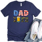 Dad Life Beer Father's Day Unisex Crewneck T-Shirt Sweatshirt Hoodie