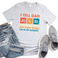 I Tell Dad Jokes Father's Day Unisex Crewneck T-Shirt Sweatshirt Hoodie
