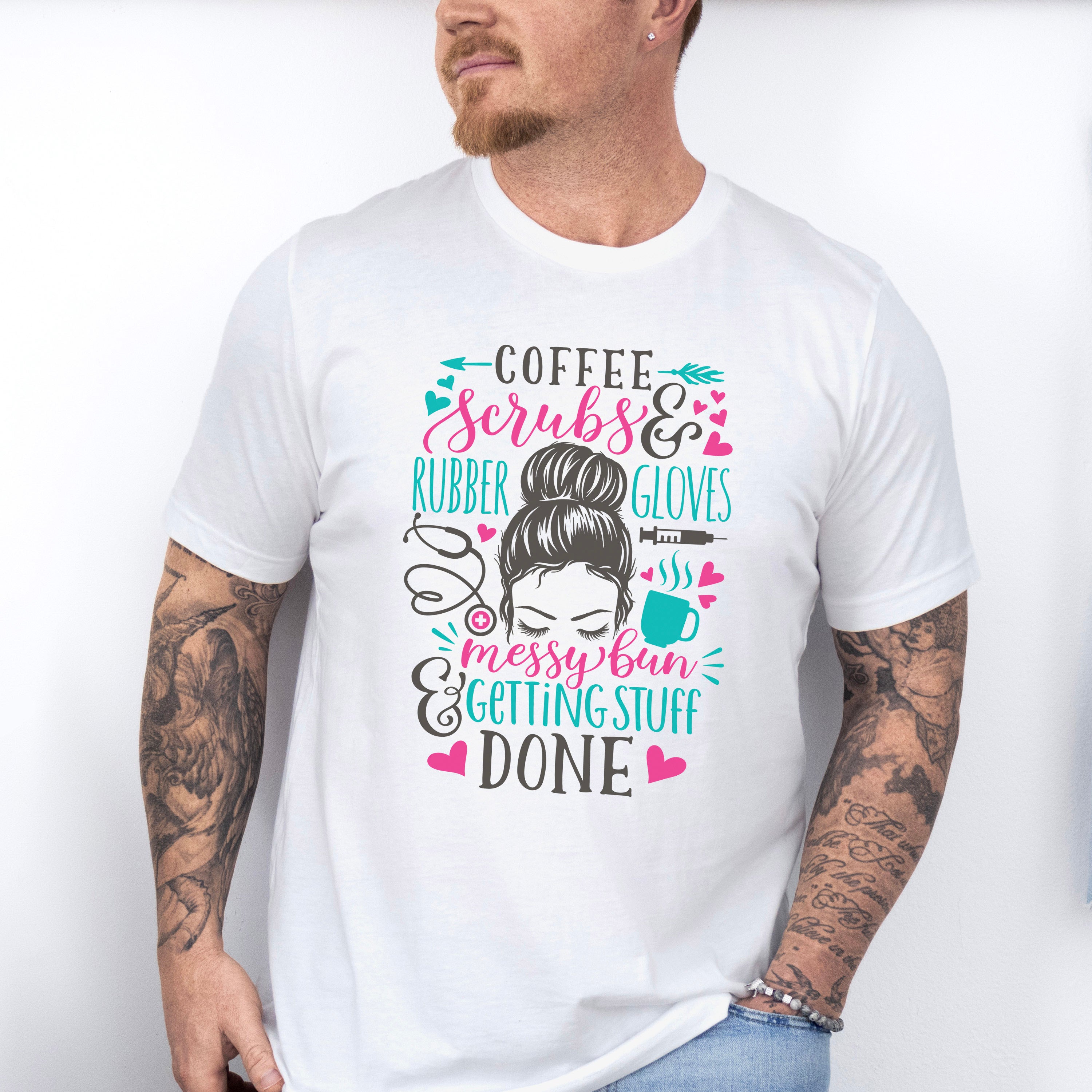 Getting Stuff Done Nurse Theme T-shirt, Hoodie, Sweatshirt