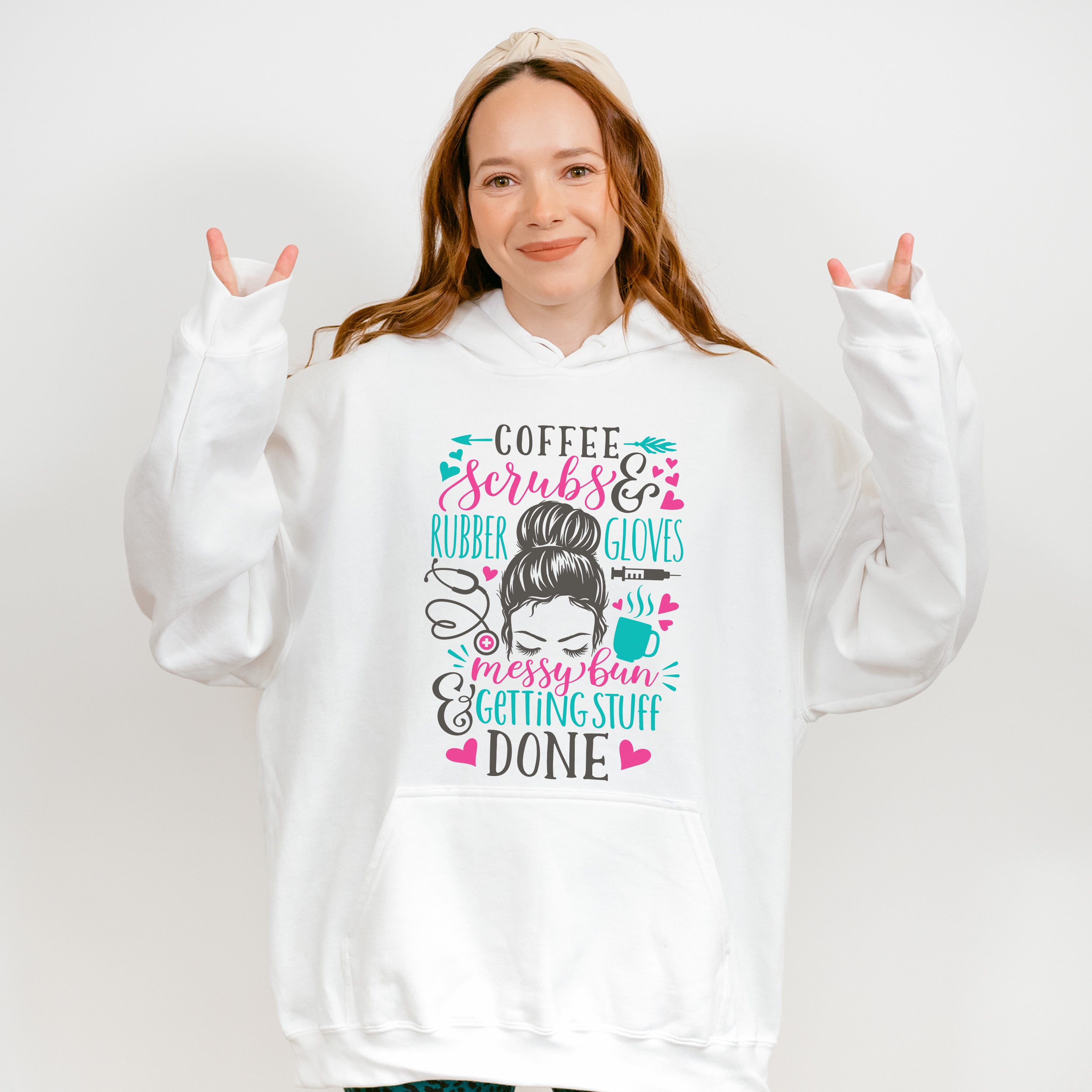 Getting Stuff Done Nurse Theme T-shirt, Hoodie, Sweatshirt
