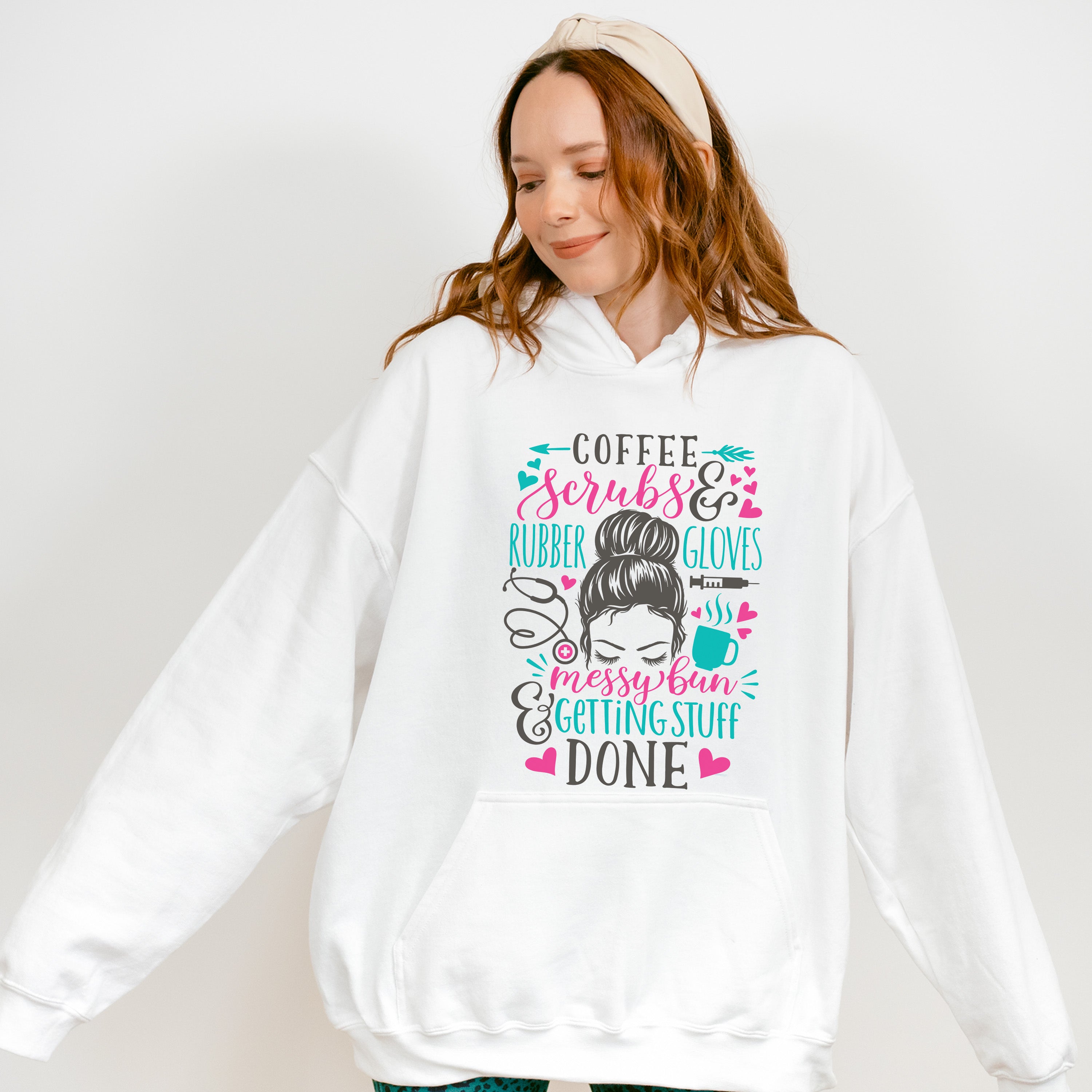 Getting Stuff Done Nurse Theme T-shirt, Hoodie, Sweatshirt