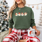 Santa Claus Face Expressions - Christmas Unisex Crewneck T-Shirt Sweatshirt Hoodie