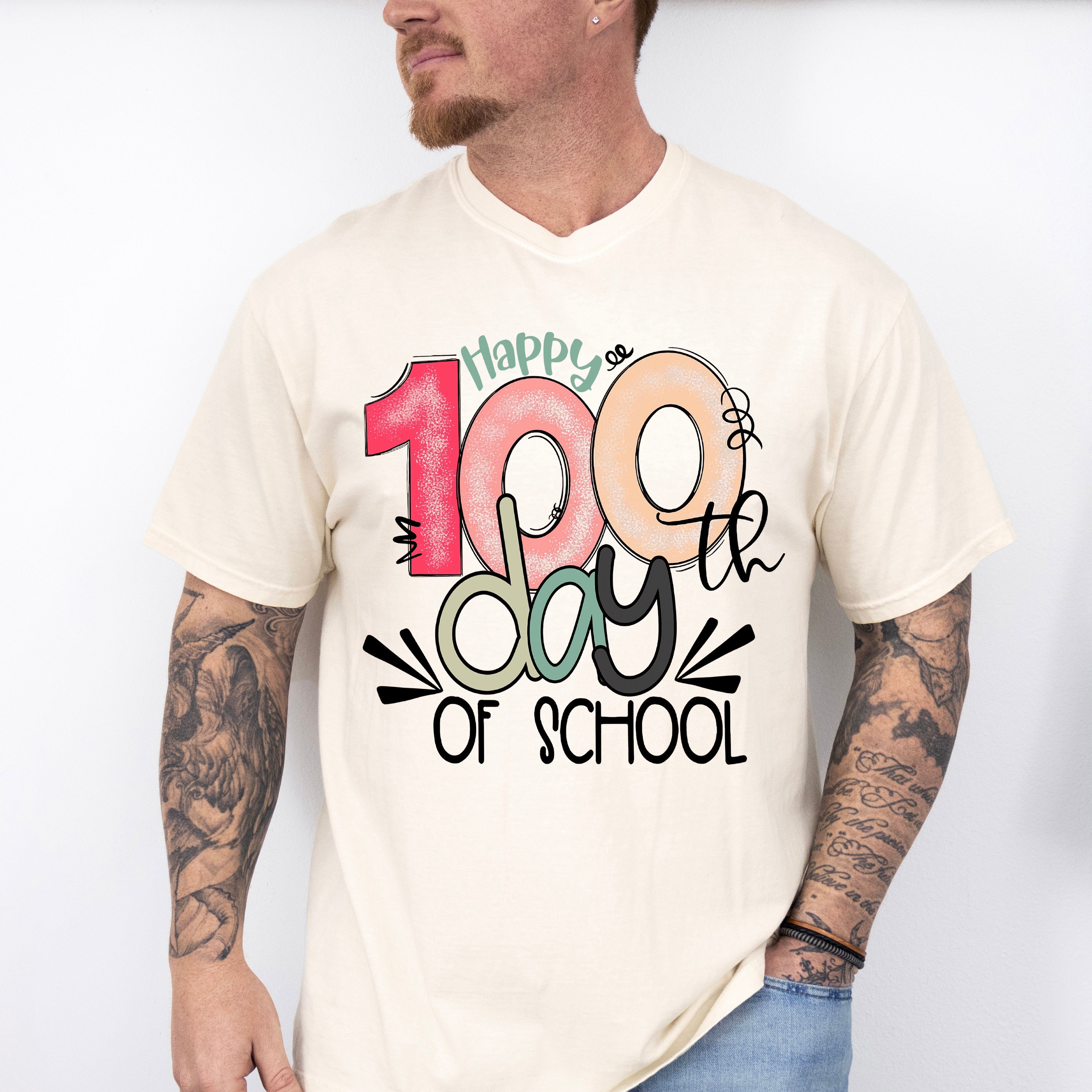 Happy 100th Day Of School Theme T-shirt, Hoodie, Sweatshirt