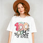 Happy 100th Day Of School Theme T-shirt, Hoodie, Sweatshirt