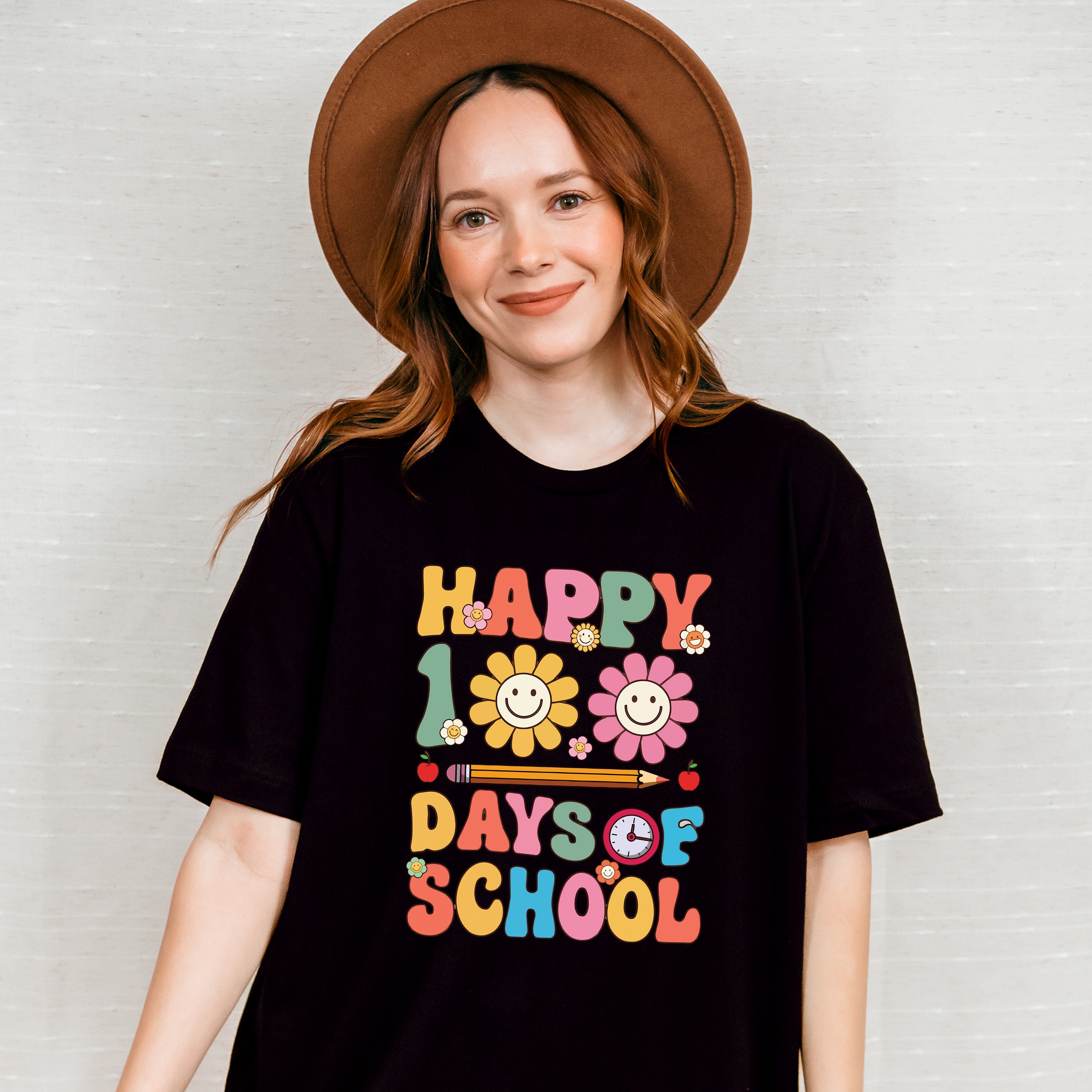 Happy 100 Days of School Theme T-shirt, Hoodie, Sweatshirt