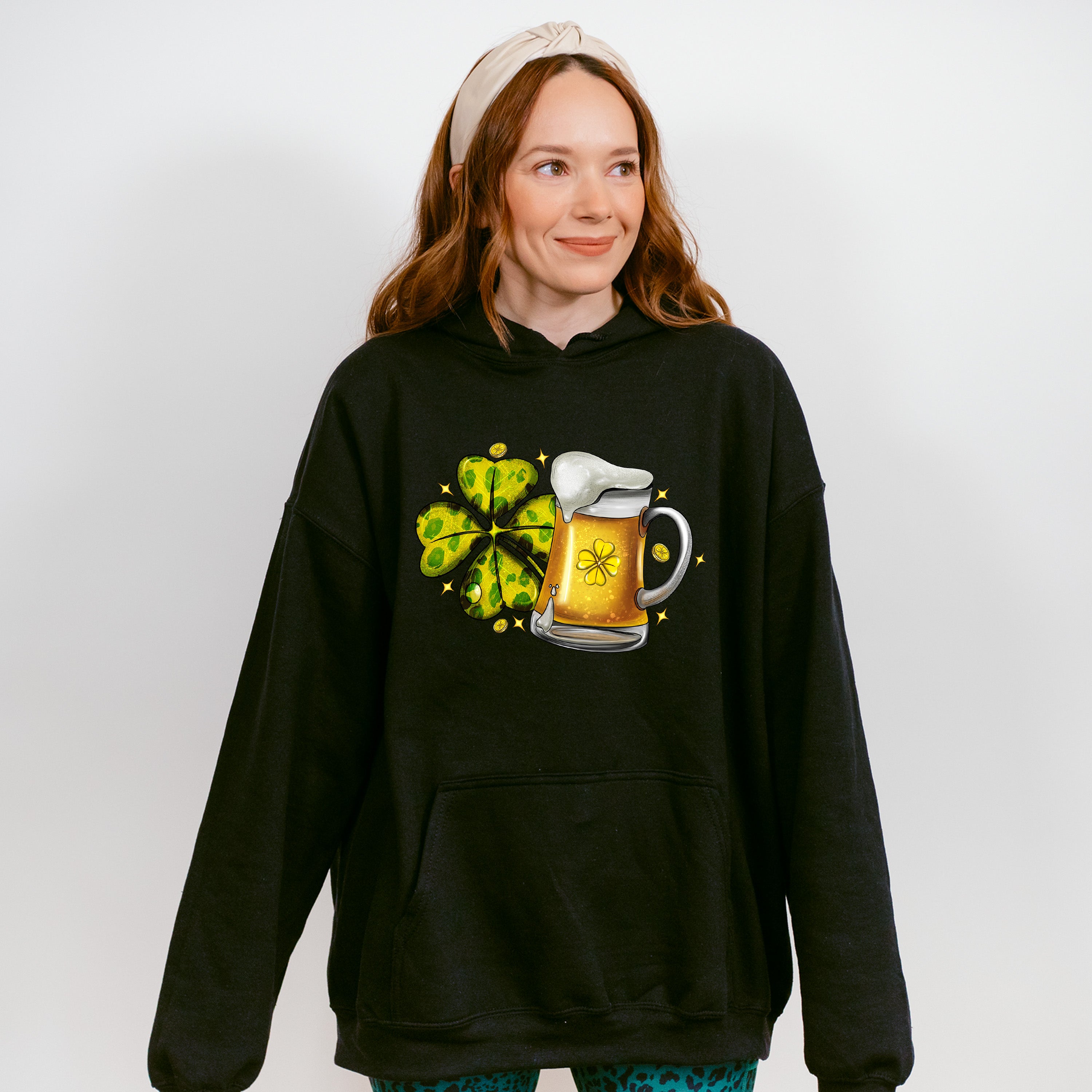 Beer and Clover St Patricks Theme T-shirt, Hoodie, Sweatshirt