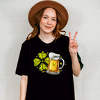Beer and Clover St Patricks Theme T-shirt, Hoodie, Sweatshirt