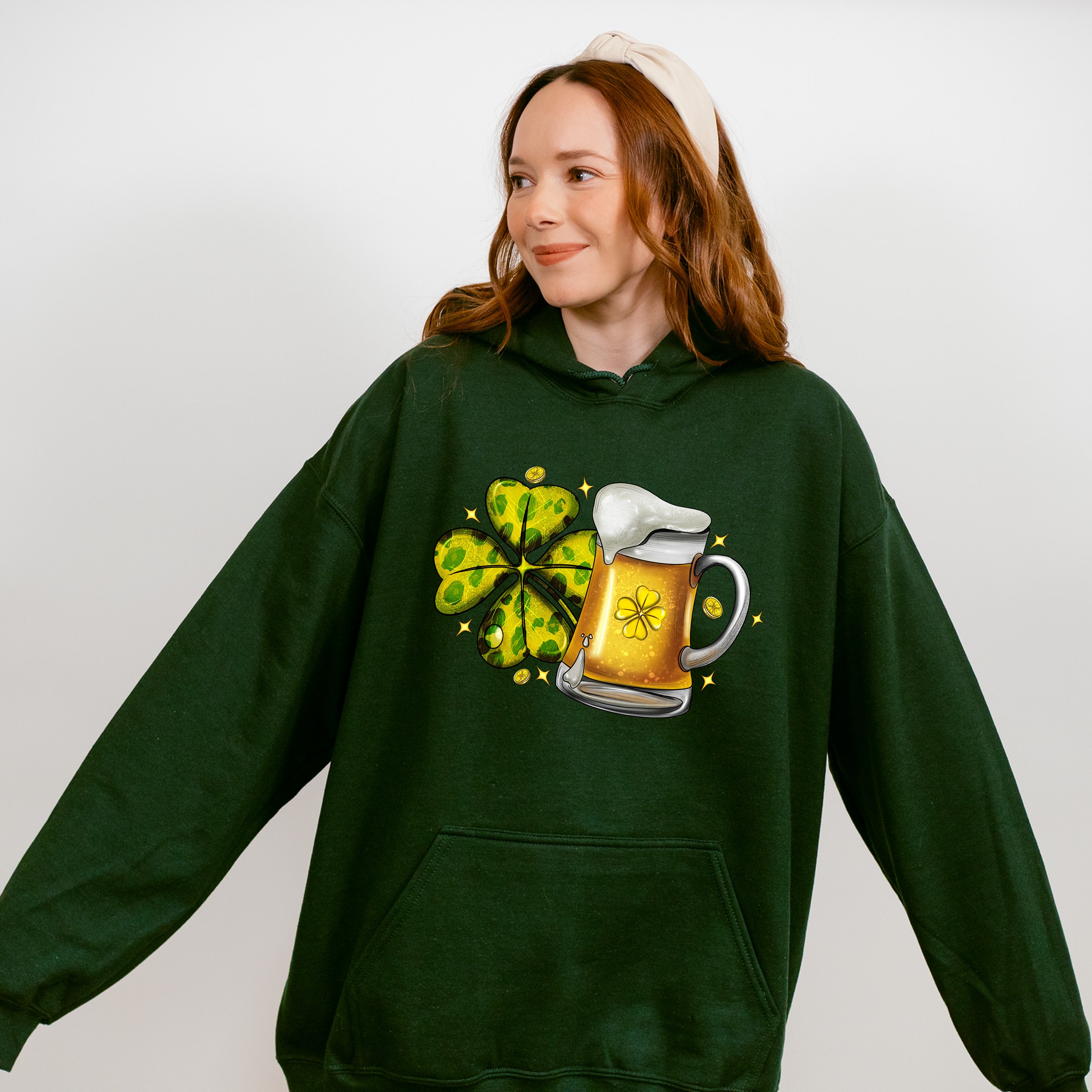 Beer and Clover St Patricks Theme T-shirt, Hoodie, Sweatshirt