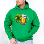Beer and Clover St Patricks Theme T-shirt, Hoodie, Sweatshirt
