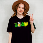 Peace Beer Clover Love St Patricks Theme T-shirt, Hoodie, Sweatshirt